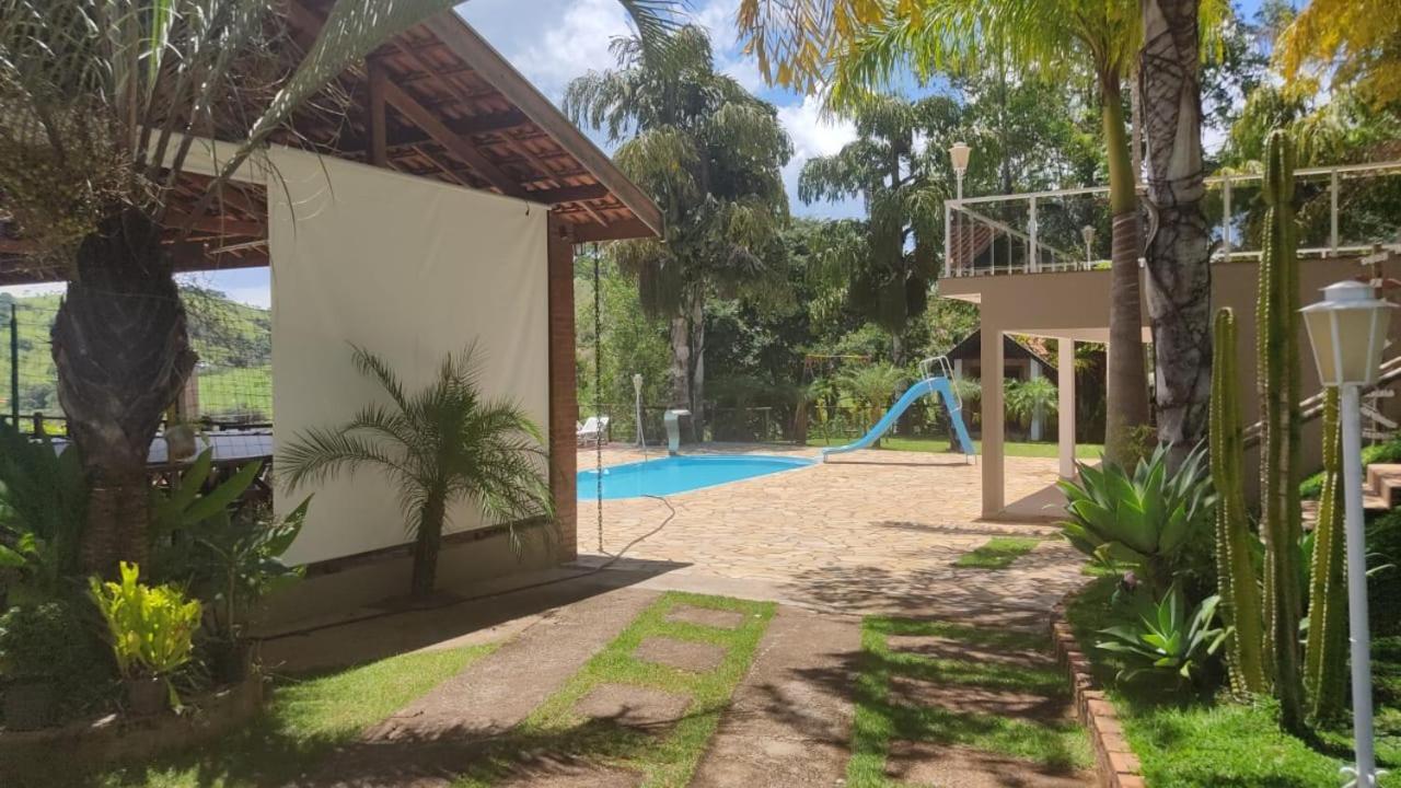 Chácara Bom Jesus Villa Caconde Bagian luar foto