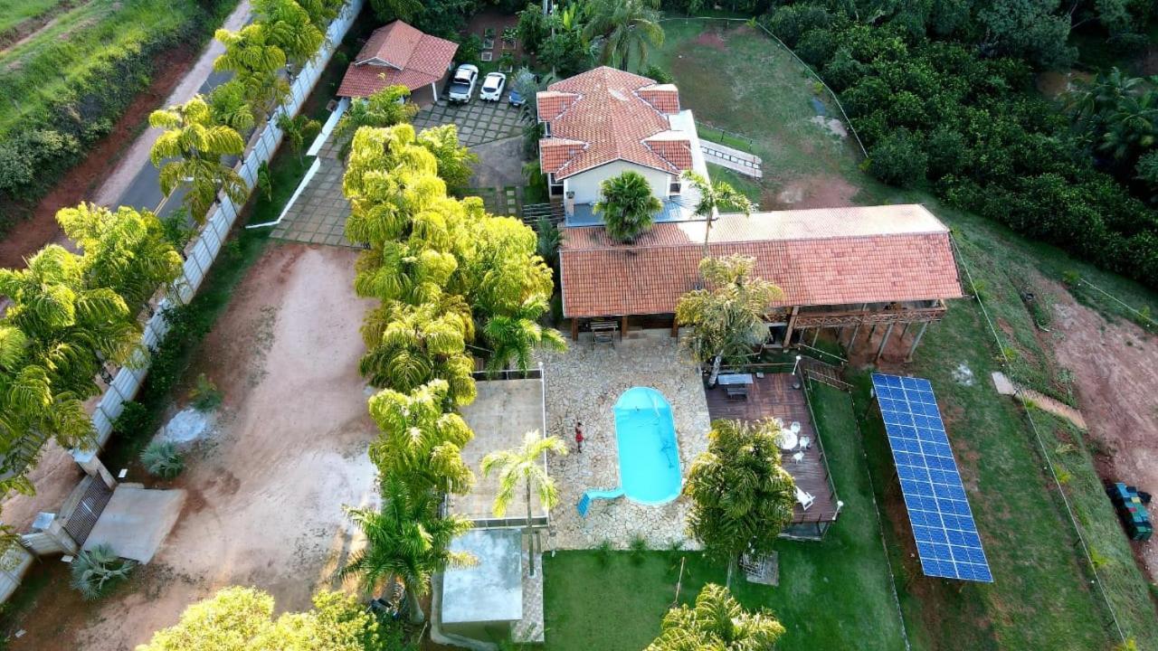 Chácara Bom Jesus Villa Caconde Bagian luar foto