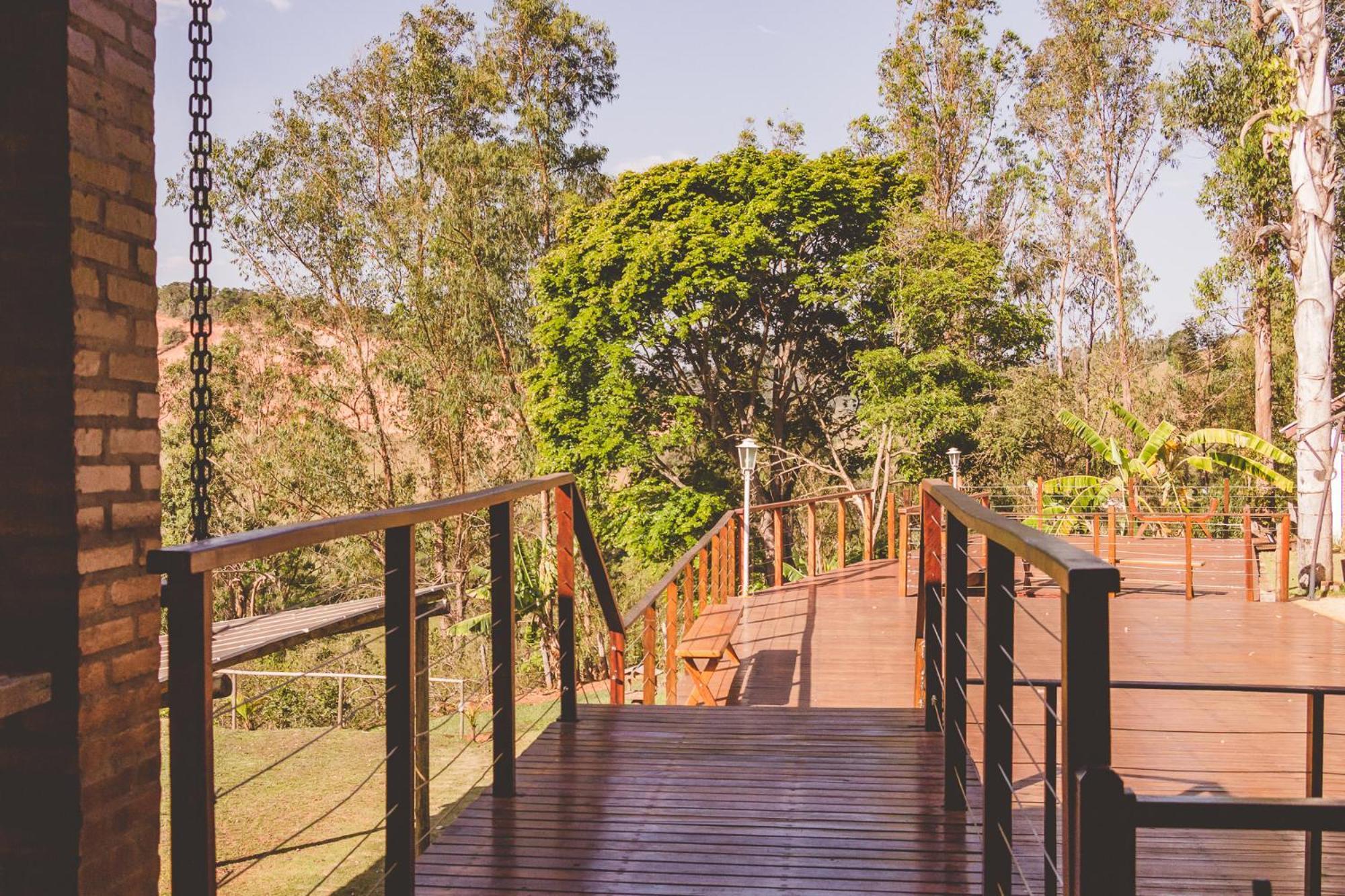 Chácara Bom Jesus Villa Caconde Bagian luar foto