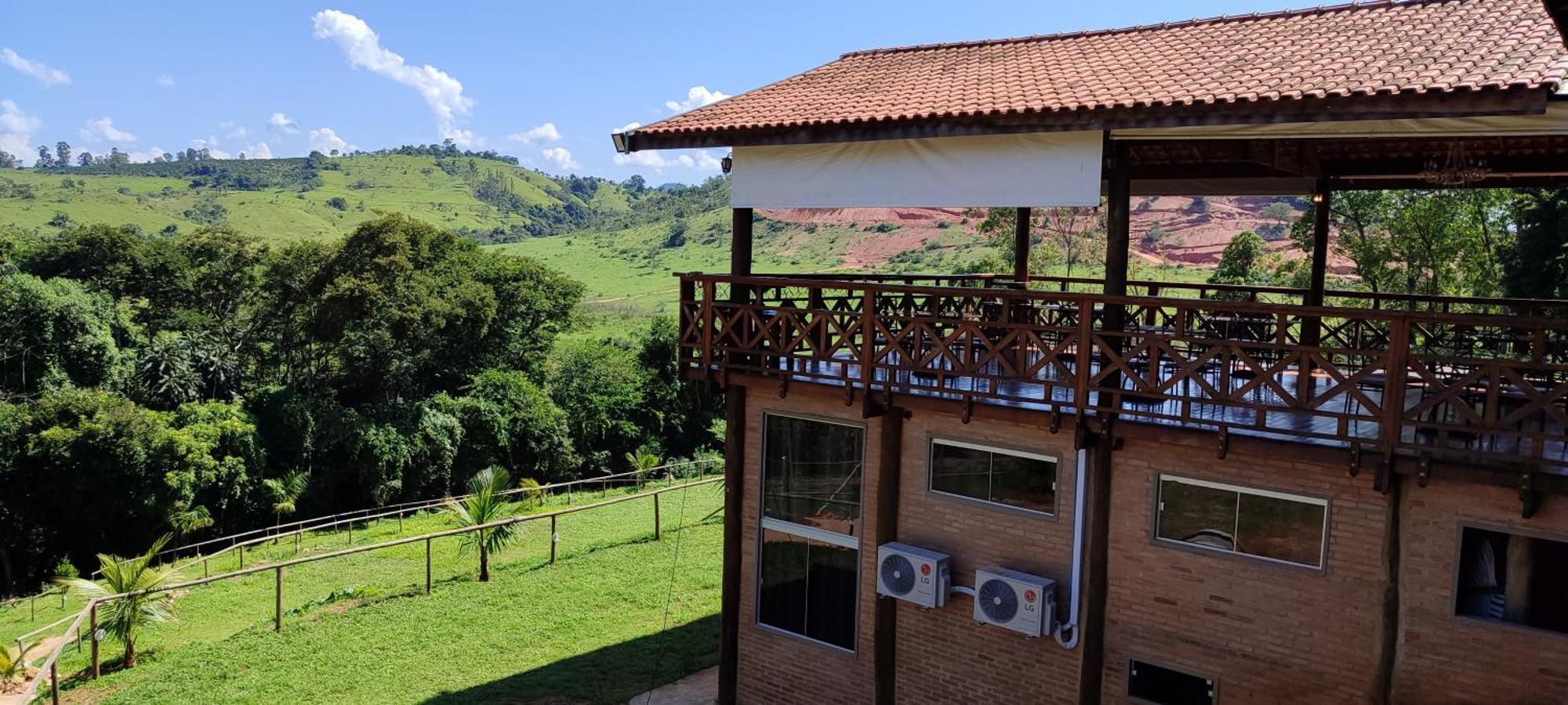 Chácara Bom Jesus Villa Caconde Bagian luar foto