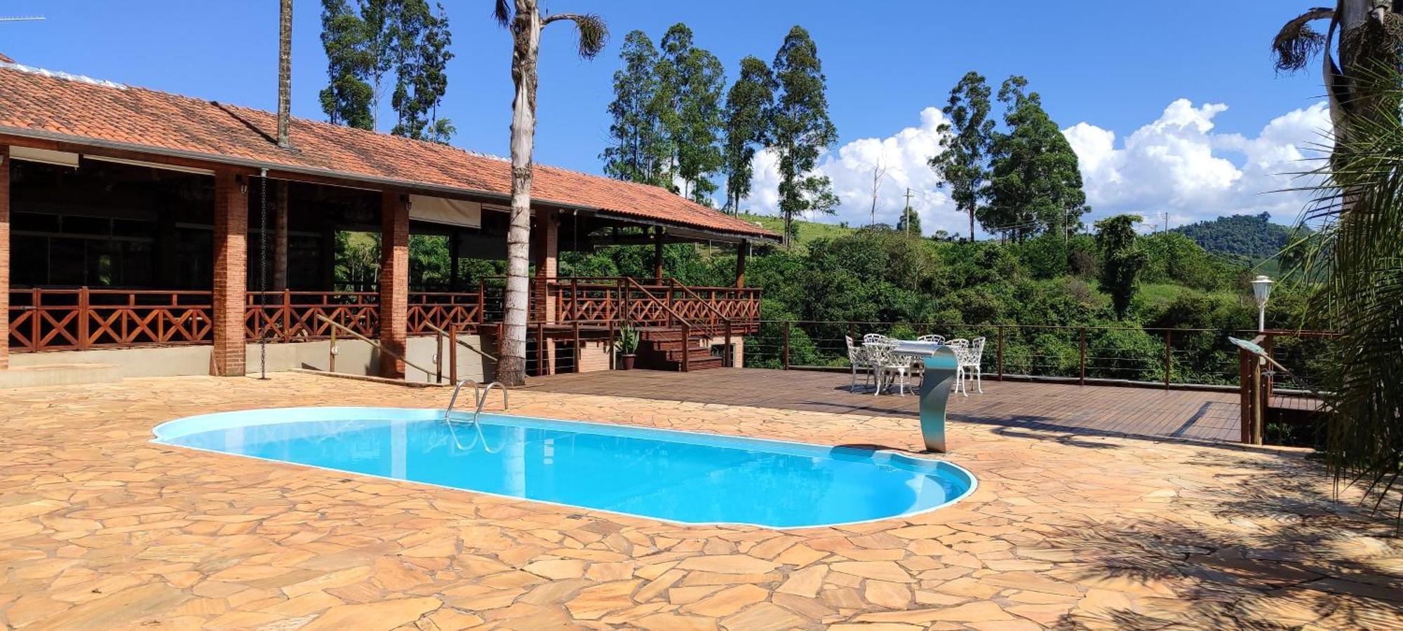 Chácara Bom Jesus Villa Caconde Bagian luar foto